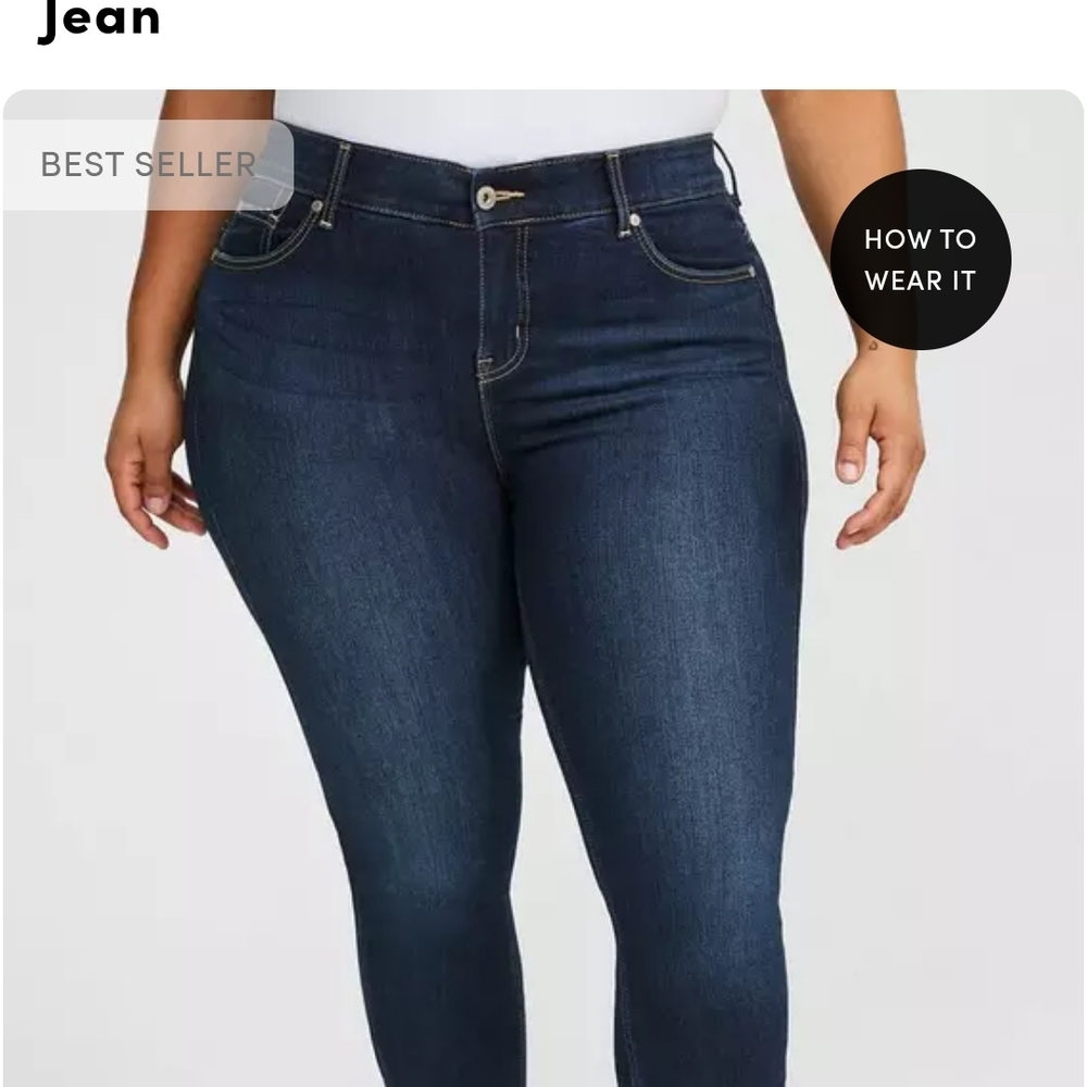 Torrid BOMBSHELL PREMIUM STRETCH SKINNY JEANS 18S NWOT* NEVER WORN